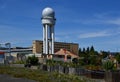 Panorama at the Field of the Historical Airport Tempelhof, Berlin Royalty Free Stock Photo