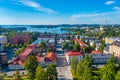 Panorama of Finnish town Kuopio