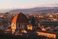 Panorama of Florence from above, Italy Royalty Free Stock Photo