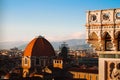 Panorama of Florence from above, Italy Royalty Free Stock Photo