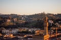 Panorama of Florence from above, Italy