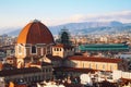 Panorama of Florence from above, Italy Royalty Free Stock Photo