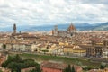 Panorama of Florence Royalty Free Stock Photo