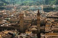 Panorama of Florence from above, Italy Royalty Free Stock Photo