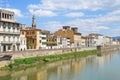 .Panorama of Florence and Saint Mary of the Flower in Florence Royalty Free Stock Photo