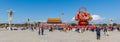 Panorama of the flower basket on the Tiananmen square in Beijing