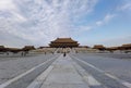 Beijing Forbidden City sunset Royalty Free Stock Photo