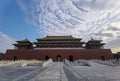 Beijing Forbidden City sunset Royalty Free Stock Photo