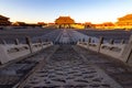 Panorama of forbidden city for palace taihedian Royalty Free Stock Photo