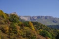 Panorama forest and rocks of Dilijan National Park Royalty Free Stock Photo