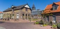 Panorama of the former town hall of Urk