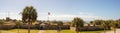 Panorama of Fort Moultrie Royalty Free Stock Photo