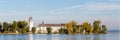 Panorama of Fraueninsel incl. FrauenwÃÂ¶rth monastery.