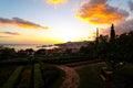 Panorama of Funchal from Viewpoint Vila Guida Royalty Free Stock Photo