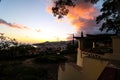 Panorama of Funchal from Viewpoint Vila Guida Royalty Free Stock Photo