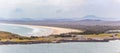 Panorama of Gallows Beach at Coffs Harbour,