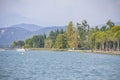 Panorama of Garda Lake in Lazise 12