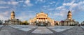 Panorama of Gendarmenmarkt square, Berlin at day