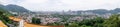 Panorama of Georgetown city on Penang island, Malaysia Royalty Free Stock Photo