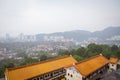 Panorama of Georgetown from Kek Lok Si temple, Penang Royalty Free Stock Photo