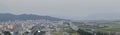 Panorama Gimhae cityscape, Gimhae city is in South Korea.