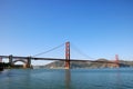 Panorama of Golden Gate Bridge in San Francisco