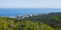 Panorama of the Golden Sands