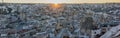 Panorama of Goreme National Park and the Rock Sites of Cappadocia, volcanic landscape UNESCO World Heritage site . Turkey Royalty Free Stock Photo