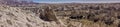 Panorama of Goreme National Park and the Rock Sites of Cappadocia, volcanic landscape UNESCO World Heritage site. Turkey Royalty Free Stock Photo