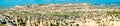 Panorama of Goreme, a town in Cappadocia, Turkey Royalty Free Stock Photo