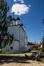 Panorama of Gorokhovets in Russia on a clear summer day