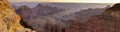 Panorama of Grand Canyon from Bright Angel Viewpoint