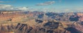 Panorama of Grand Canyon National Park Royalty Free Stock Photo