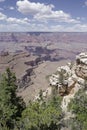 Panorama Grand canyon. Scenic view Arizona USA from the South Rim. Amazing panoramic picture of the Grand Canyon