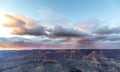 Panorama Of Grand Canyon At South Rim