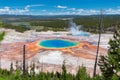 Grand Prismatic Spring in Yellowstone National Park.