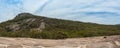 Panorama of granite outcrops at Girraween National Park Royalty Free Stock Photo