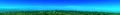 Panorama of grass on the hill, the green hills Royalty Free Stock Photo