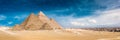 The Great Pyramids of Giza Royalty Free Stock Photo