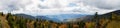 Panorama of Great Smoky Mountains Royalty Free Stock Photo