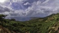 Panorama of Greece Rhodes mountains