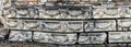 Panorama of Greek masks Royalty Free Stock Photo