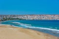 Panorama of Greek town Sitia Royalty Free Stock Photo