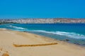 Panorama of Greek town Sitia Royalty Free Stock Photo
