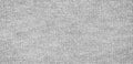 Panorama of grey fabric background and texture with copy space Royalty Free Stock Photo
