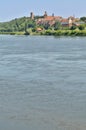 Grudzi?dz from the side of the Vistula River Royalty Free Stock Photo