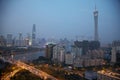 Panorama of Guangzhou Royalty Free Stock Photo