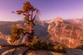 Panorama of Half Dome Yosemite Royalty Free Stock Photo