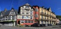 Panorama of Historic Houses in Altenahr, Ahr Valley, Rhineland-Palatinate, Germany Royalty Free Stock Photo