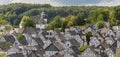 Panorama of the half timbered houses of Freudenberg